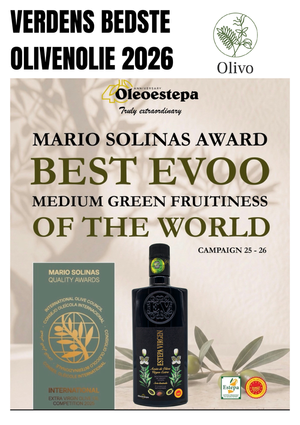 Estepa Virgin, Ekstra Jomfru Olivenolie 500 ml